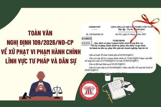 NGHỊ ĐỊNH QUY ĐỊNH XỬ PHẠT HÀNH CHÍNH TRONG LĨNH VỰC BỔ TRỢ TƯ PHÁP; HÔN NHÂN VÀ GIA ĐÌNH; THI HÀNH...