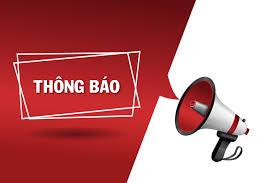 THÔNG BÁO LỄ HỘI 